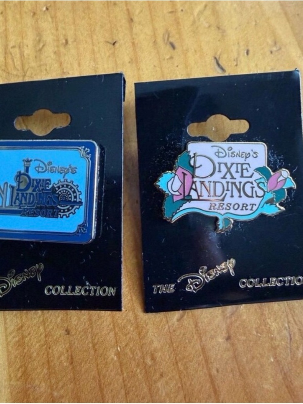 Disney Dixie Landings Resort Enamel Pin - pink (right )